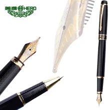 Гелиевый Ролик Шариковая ручка/перьевая ручка оригинальная HERO 1501 для офиса и письменные принадлежности Канцтовары Самые лучшие подарки