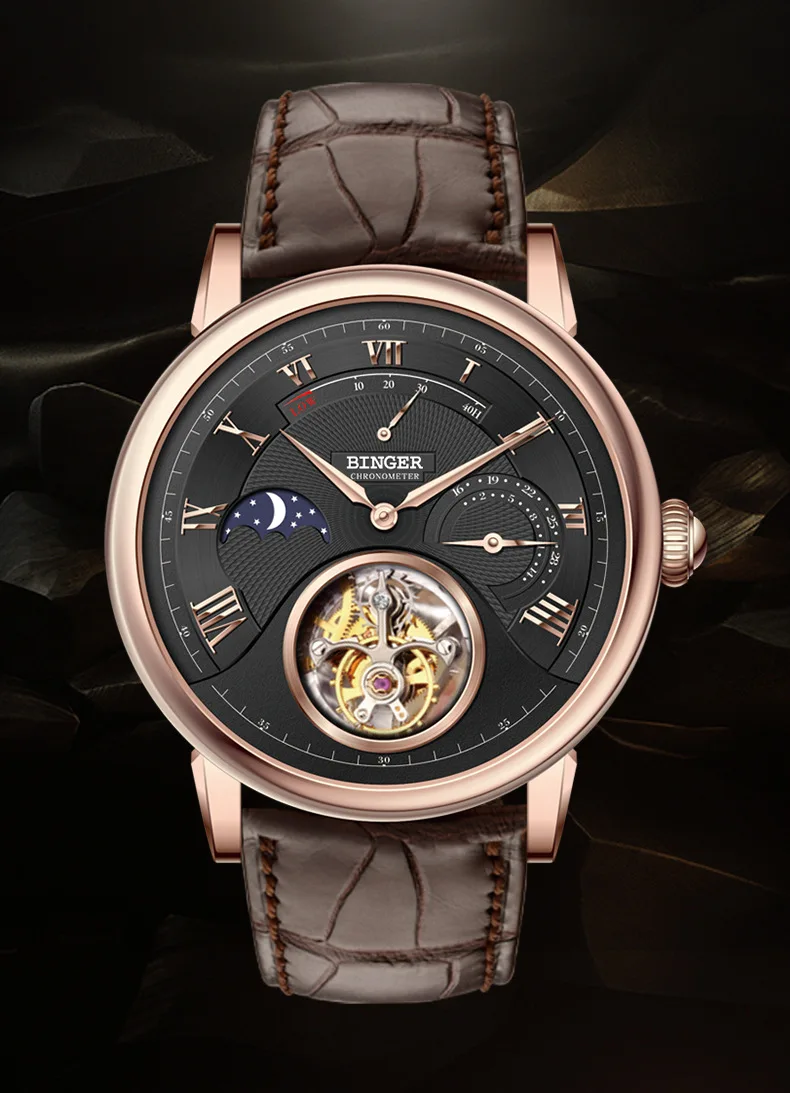Оригинальные швейцарские Брендовые мужские сапфировые часы высшего качества Чайка Movt. Автоматические наручные часы с автоматическим заводом часы с римскими цифрами 5Bar