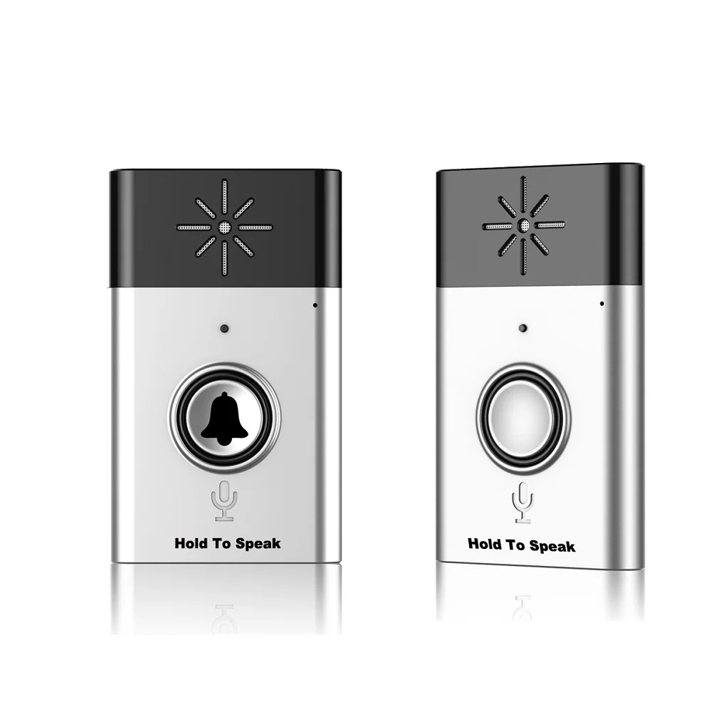 Wireless door bell New 2 way talk 1 outdoor bell to N indoor bell