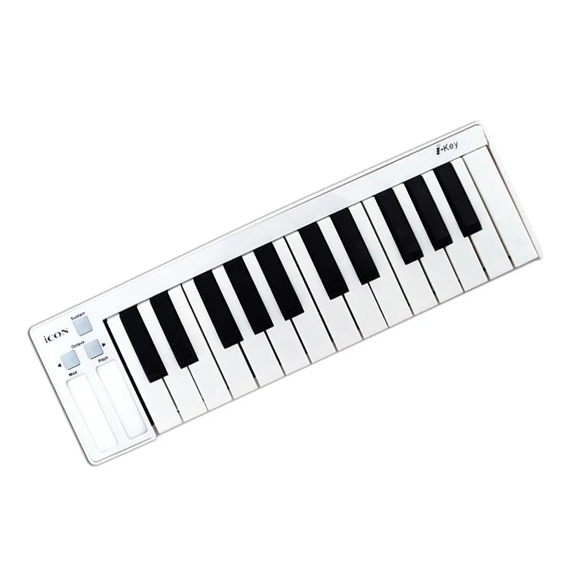 ICON iKey 25 клавишная Портативная USB MIDI клавиатура/MIDI контроллер профессиональный