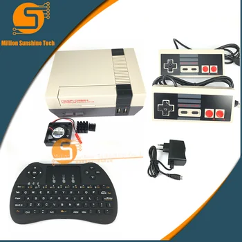 

NESPi Case Raspberry Pi 3 Model B Classical Case Game Console Cooling Fan for Raspberry pi 3, 2B, B+