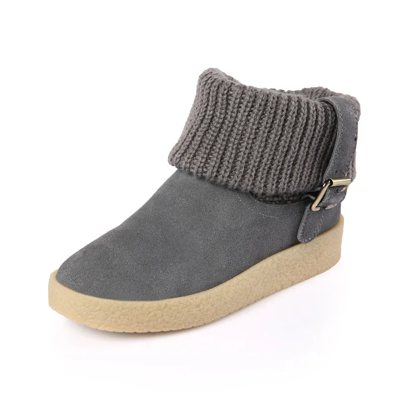 2017 Casual Kids Boots Warm Winter Ankle Boots Boys Girls Platform