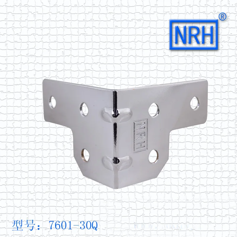

NRH 7601-30Q chrome corner Protector high quality Flight case road case brace performance equipment case cornerite chrome finish
