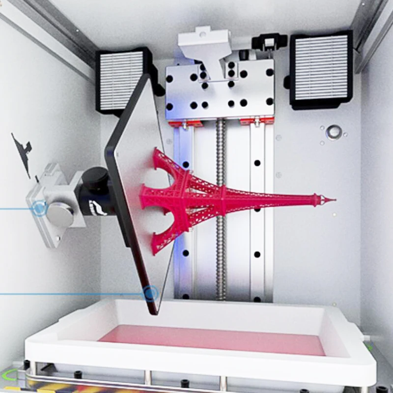 Jennyprinter свет отверждения SLA/LCD 3D принтер JennyLight1 + большой объем высокий 8 9 дюйма 2k