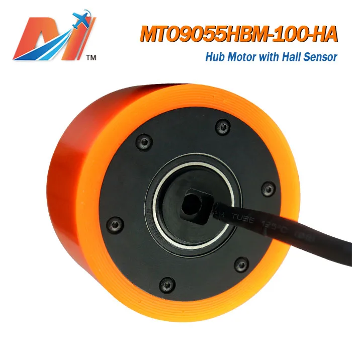 Длинный Электрический пульт maytech hub motor 9055 100KV hub motor Электрический ступица для скейтборда