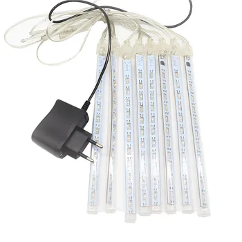 

0.2m/0.3m/0.5m 8 Tube Waterproof Festival Indoor And Outdoor Meteor Lamp Garden New Year Christmas Wedding Party Tree Decoration