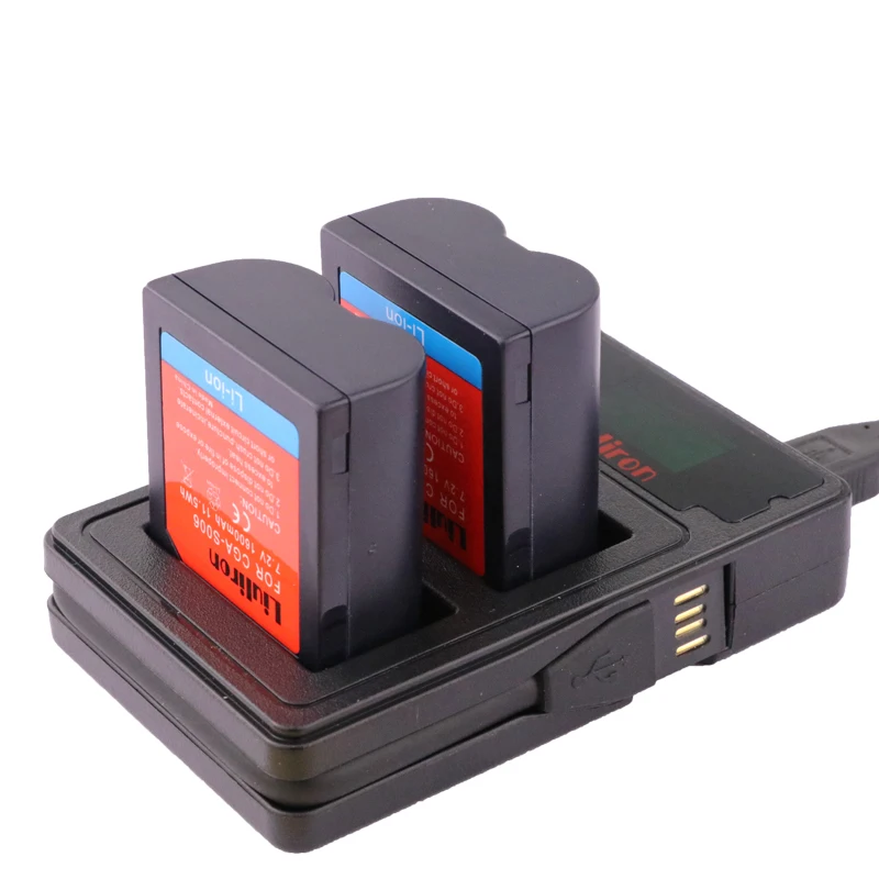 CGA S006 S006A DMW BMA7 ДМВ Батарея + ЖК дисплей USB Зарядное устройство для цифрового