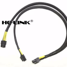 10pin до 6+ 6pin Мощность кабель с адаптером для hp ProLiant DL580 G7 и графического процессора 50 см