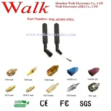 Sma мужская с высоким коэффициентом усиления 4G LTE резиновая антенна, поворотная gsm 3g 4g антенна