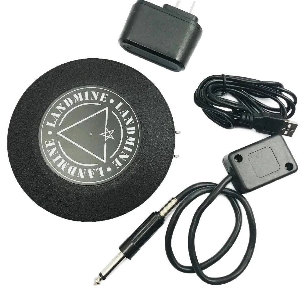 

Recommended New Black/Silver Plastic LandmineWireless Foot Switch Tattoo Foot Pedals for tattoo machine gun supply