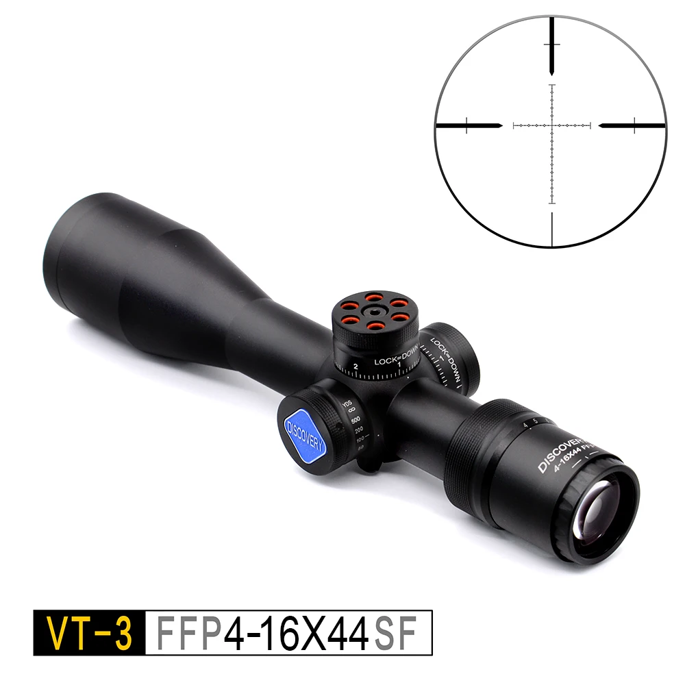 Discovery VT 3 4 16X44 SF FFP compact Riflescope hunting