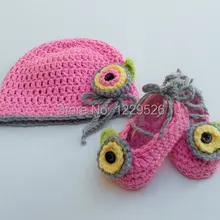 Крючком комплект для малышей/крючком Детская шапка обуви корабль детские крючком