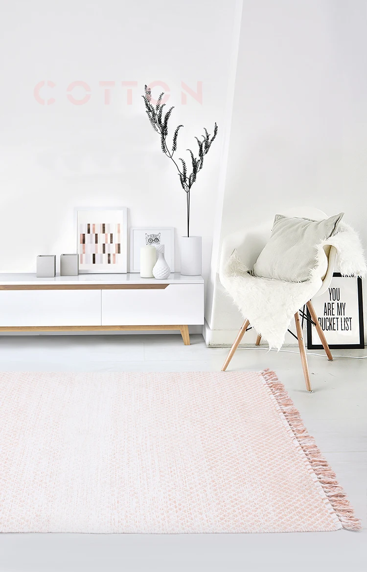 Collalily килим, хлопок, ковер ручной работы, геометрический, Богемия, индийский ковер, плед, полосатый, современный, серый, розовый, дизайн, в скандинавском стиле