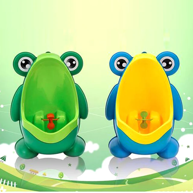 New Arrival Baby Boy Potty Toilet Training Frog Children Stand Vertical