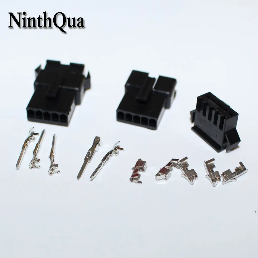 

Sample 50sets JST 2.54mm SM2.54 5Pin 5P Lighting Car Connector Female and Male Plug Jack with Terminals