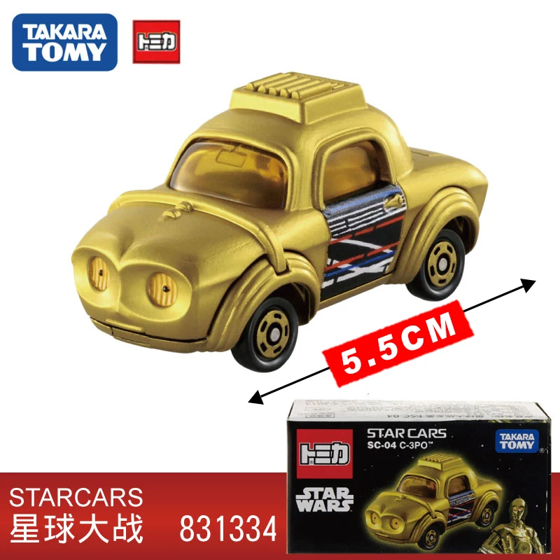 Tomy Tomica автомобиль Звездные войны белый солдат черный солдат литые игрушки металлическая модель автомобиля