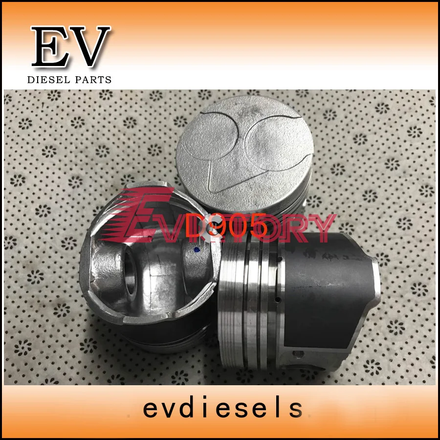 

For kubota diesel engine D905 piston with piston pin and clip alfin type