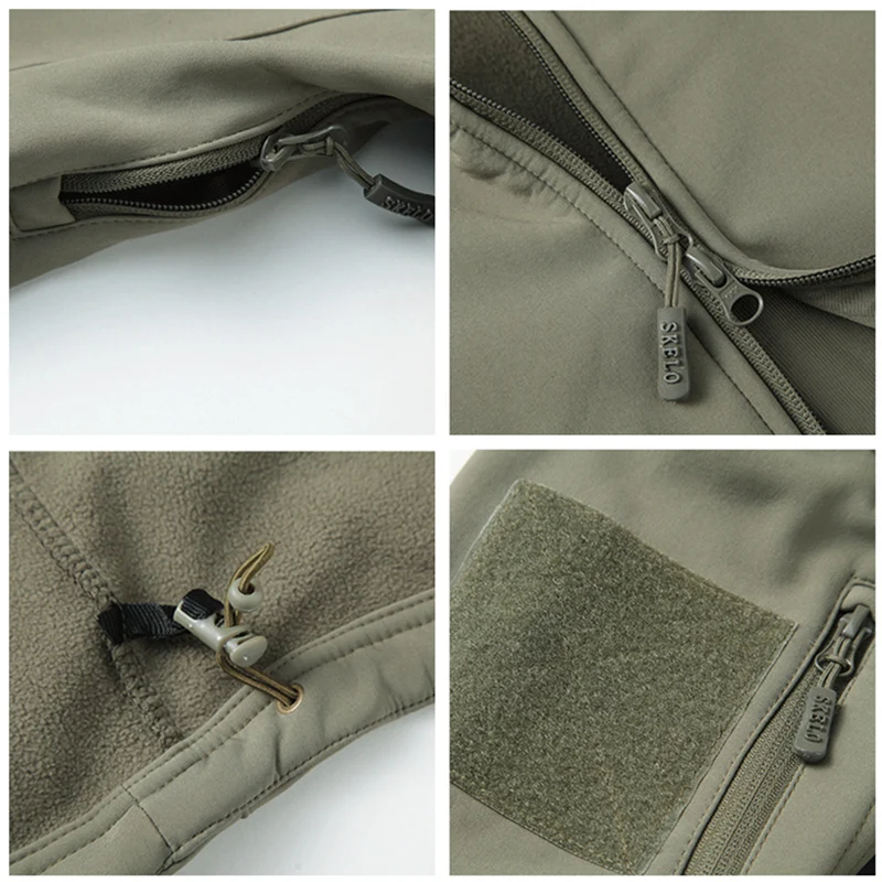 Зимние термальность Флис Камуфляж Тактический военная форма Мультикам airsoft