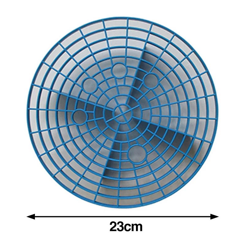 23/26 см автомойки защита от гравия вставка гармошку ведро воды фильтр с защитой от царапин грязи инструмент автомойки - Цвет: Blue-S