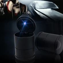 1 шт. для Honda Toyota BMW Audi интерьерные пепельницы для сигарет коробка для хранения держатель синий светодиодный X1 X3 X5 X6 E70 E71