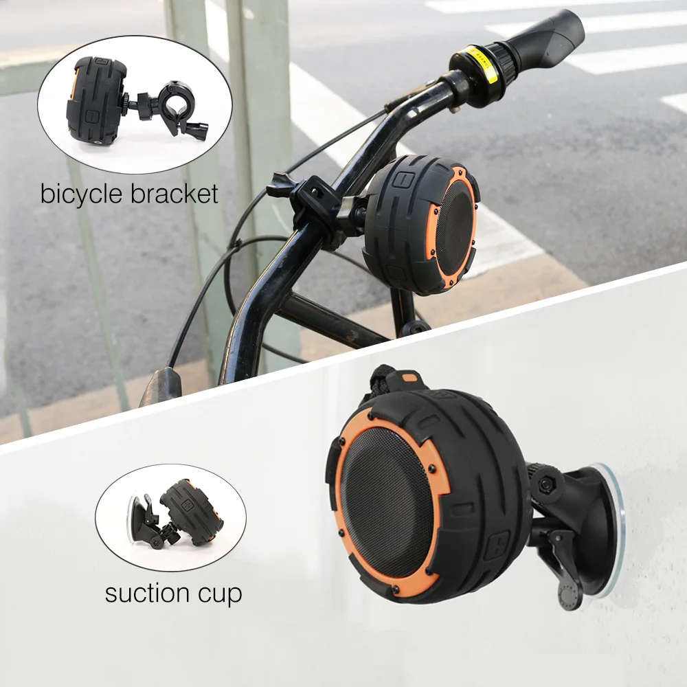 Outdoor Portable Bluetooth Speaker Waterproof IPX8