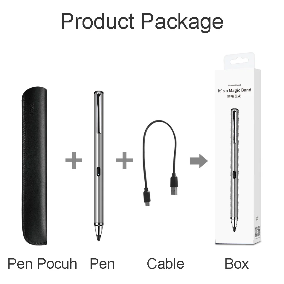 WIWU карандаш для apple Tablet Сенсорная ручка для iPad IOS/Android Умная Ручка для iPad Pro 9,7 10,5 12,9 дюймов стилус для мобильного телефона