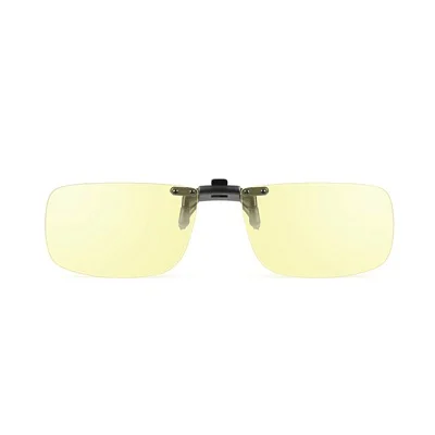 MORAKOT анти-Синие лучи компьютерные очки клип защита глаз день и ночь радиационно-стойкие анти-синие очки JP01282 - Цвет оправы: Flip Up Small
