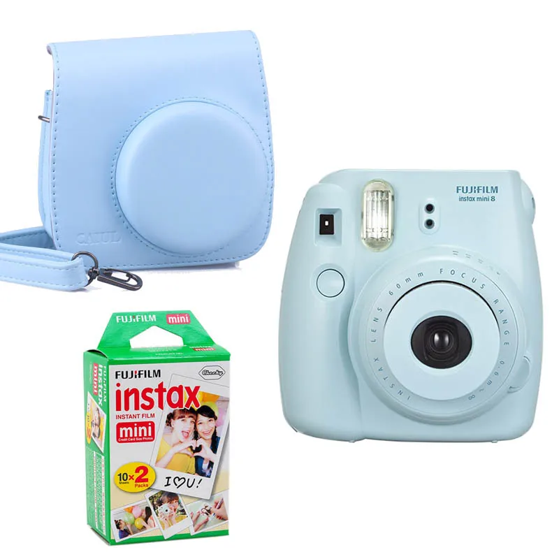 Prix pour Fujifilm Instax Mini 8 Instant Impression Numérique Caméra Avec Twin Pack Film Photo Papier Et Caméra Protection Cas Sac Prix pour Fujifilm Instax Mini 8 Instant Impression Numérique Caméra Avec Twin Pack Film Photo Papier Et Caméra Protection Cas Sac