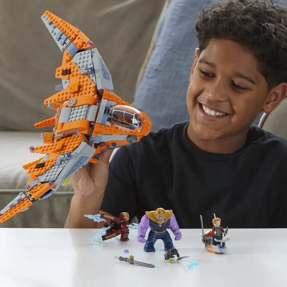 07103 Super Heroes Avengers: Infinity War Thanos: Ultimate Battle 76107 Building Kit Block Toys 07103 Super Heroes Avengers: Infinity War Thanos: Ultimate Battle 76107 Building Kit Block Toys