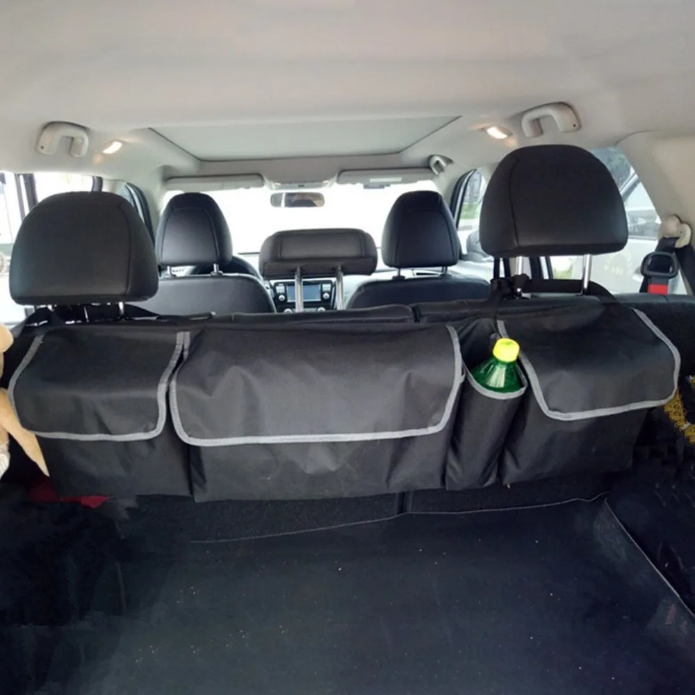 

Car Trunk Organizer Backseat Storage Bag High Capacity Multi-use Oxford Cloth Car Seat Back Organizers Interior Accessories