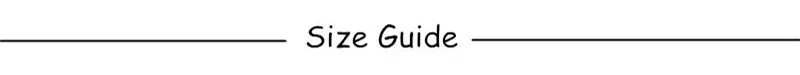 Size Guide