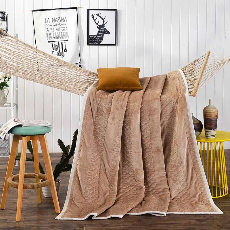 Buy Hot sale Blankets for beds fleece warm winter