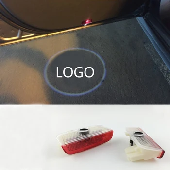 

Car LOGO Custom Courtesy Light Car Door Emblems Welcome Ghost Shadow Logo lamp FOR VW Passat Variant(B8) Golf 5 6 7 Sagitar