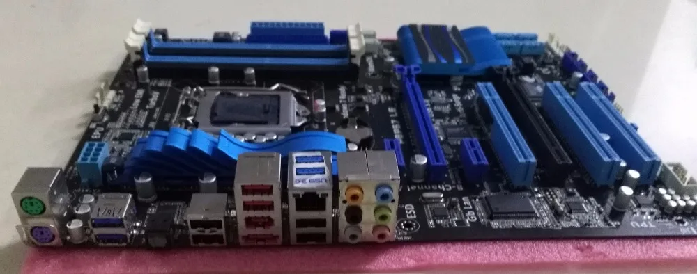  Free shipping original motherboard for ASUS P8P67 LE DDR3 LGA 1155 32GB boards SATA3.0 USB3.0 P67 D