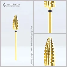 Typhoon Bits - Extra Coarse(1140488) - Gold - WILSON Carbide Nail Drill Bit