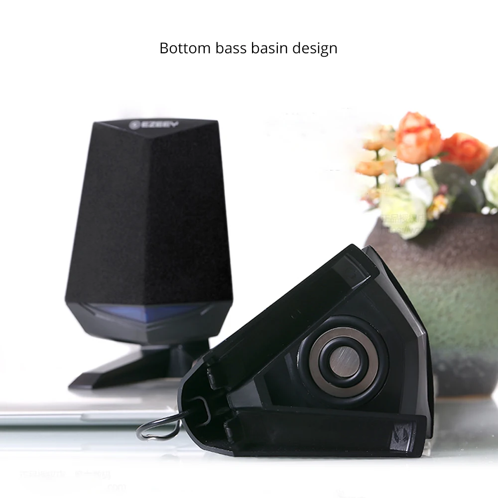 Модные мини портативные динамики с питанием от USB 2 0 для ноутбука компьютера ПК 3 5