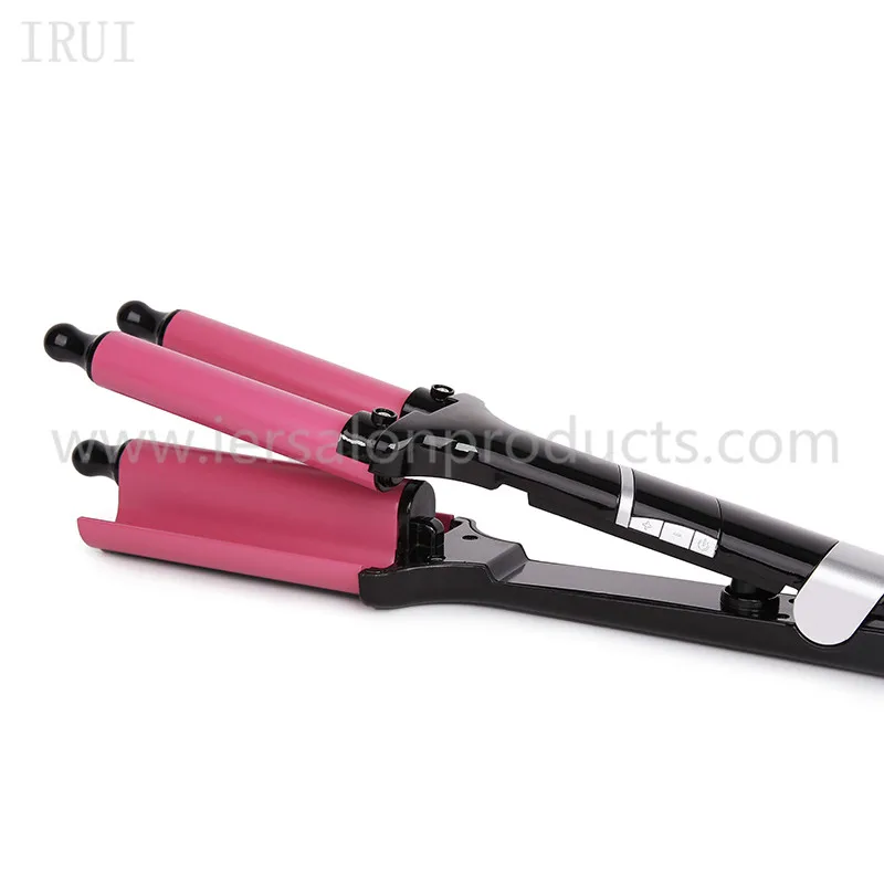Wholesale Fashion LCD Deep Wave Curler Temperature Ceramics Hair Curler