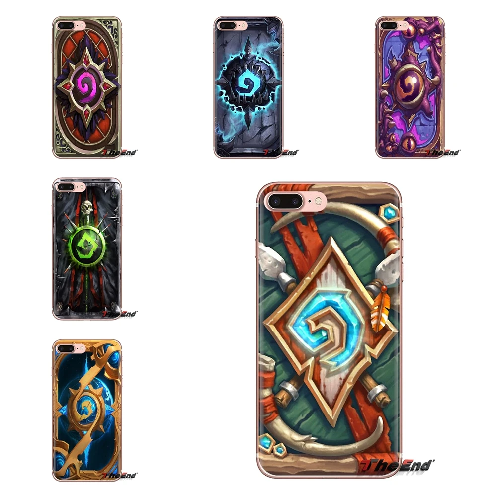 Прозрачный чехол из ТПУ для HTC One U11 U12 X9 M7 M8 A9 M10 E9 Plus Desire 630 530 626 628 816 820 830 Hearthstone classic |