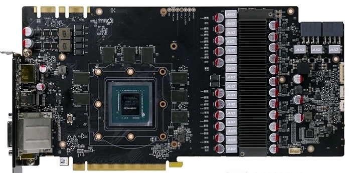 Блок графической карты с полным покрытием для ZOTAC GTX1080Ti 11GD5X PGF Player Power OC 1070TI GPU