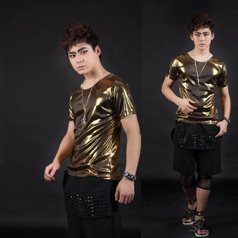 Summer Men Dance Top Dot Ds Clothes 