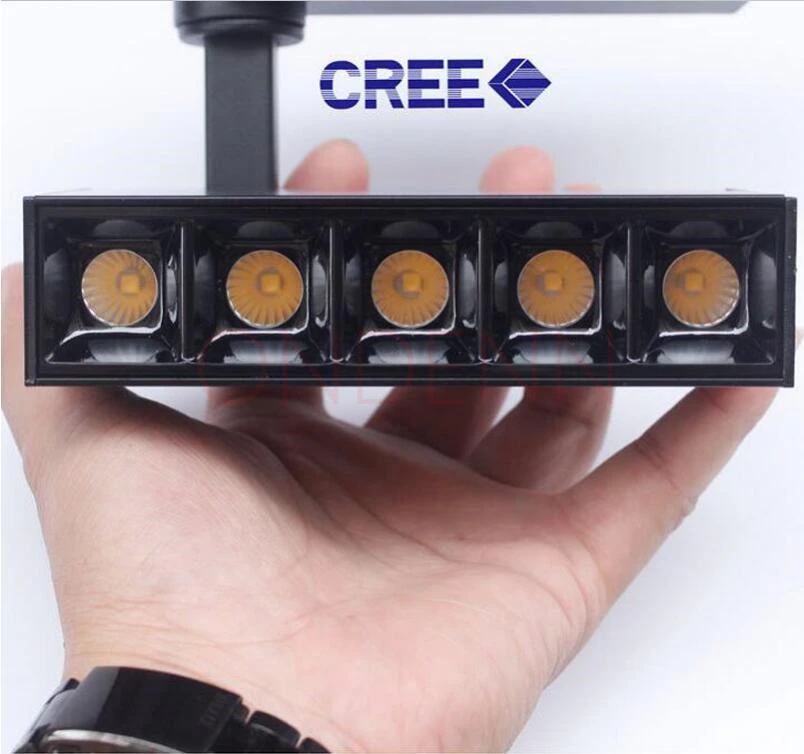 10x2W 5X2WLED трек свет одежда магазин Шоурум выставка домашний прожектор потолочный