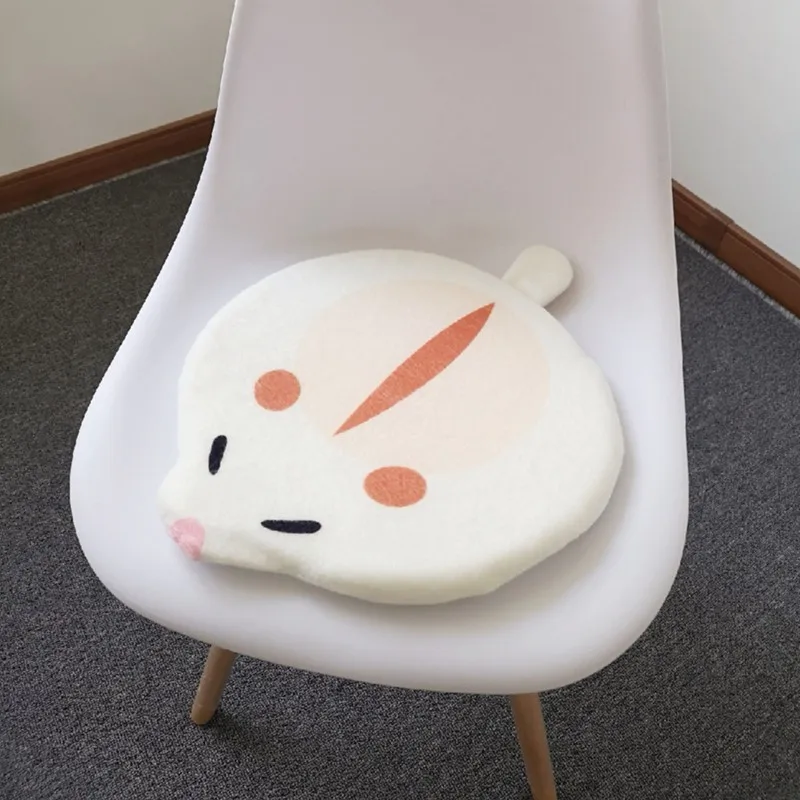 38 см Kawaii японский хомяк плюшевая подушка мягкая мультяшное животное чучело хомяка подушка стул Подушка игрушка домашнее украшение подарок для малыша - Цвет: Orange