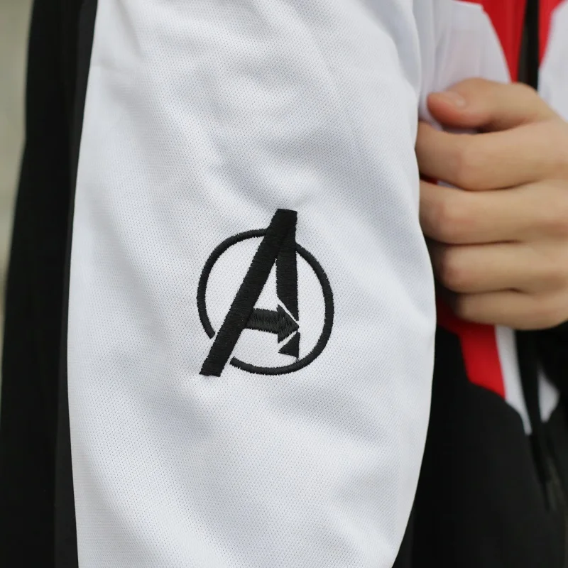 OFFICIAL ORIGINAL Avengers Endgame Quantum Realm Sweatshirt Jacket Advanced Tech Hoodie Cosplay Costumes
