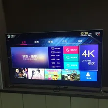 55 65 дюймов ультра-тонкий металлический каркас Корпус Full HD Смарт ТВ комплект wifi T2 led Телевизор