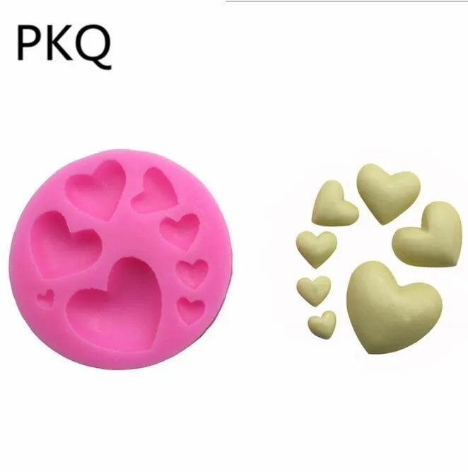 

Different Silicone Mold for Making Soaps 3D Plain Soap Mold round Rectangle heart DIY Handmade Soap Form Tray Mould