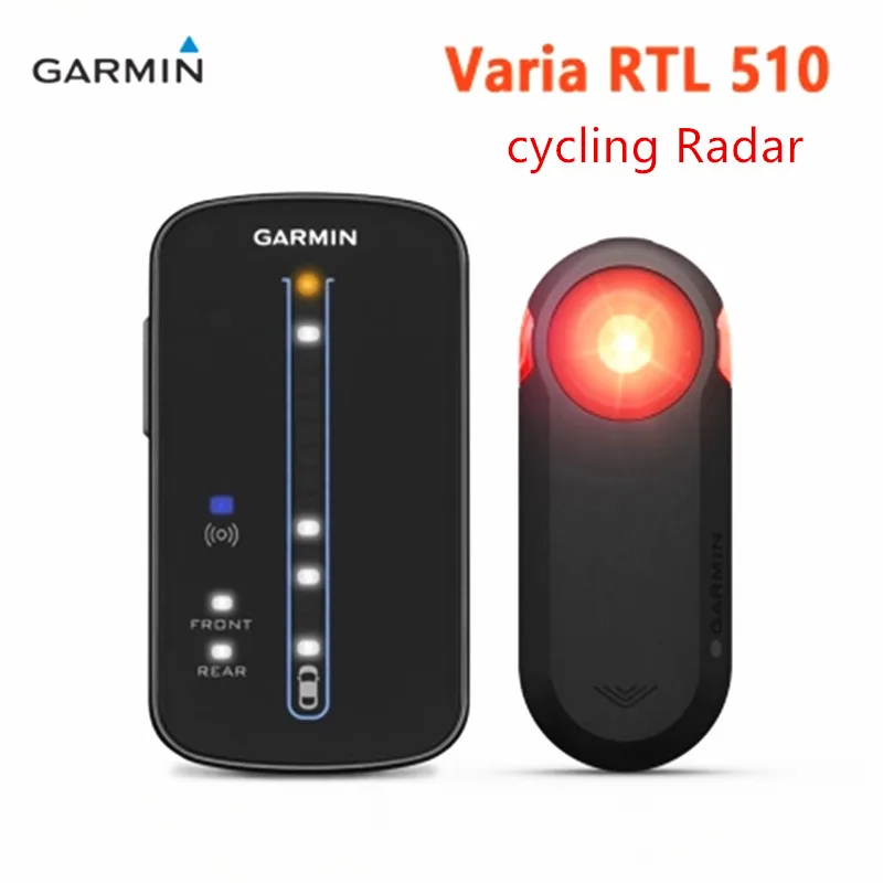 Garmin Varia RTL510 велосипедный Радарный задний светильник в комплекте, совместимый с fenix 5 Series& Edge520 820 1000 1030 130