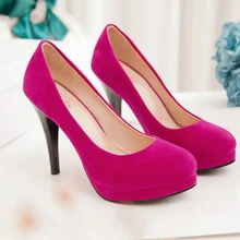 ARMOIRE 2015 Brand New Hot Sexy Women Nude Pumps Black Blue Red Ladies High Heels Glamour Shoes AHS150 Plus Big Size 43
