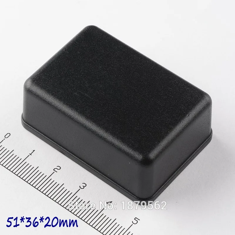 

[2 colors] diy cases electric box plastic enclosure abs plastic box for pcb small junction box 51*36*20mm