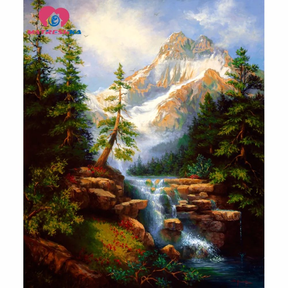 Diamond embroidery landscape nature 5d diy diamond painting Paintings