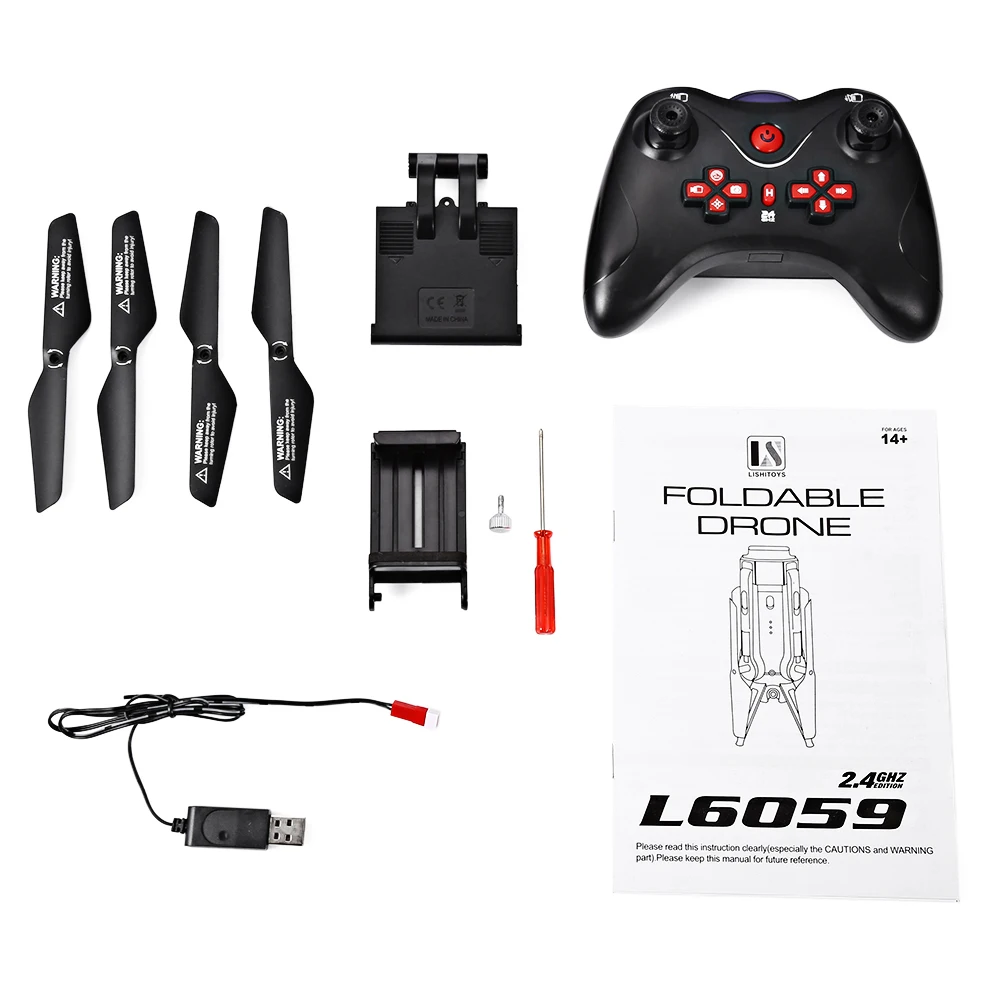 Новинка года Складная RC Quadcopter Wi-Fi Видео-дроны FPV-системы в реальном времени Трансмиссия дроны высота Удержание headless режим самолета Игрушечные лошадки